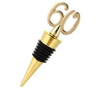 Wine Stopper, Conical Digital Champagne Plug, Reutilizable Bottle Cork, Secure Beverage Seal Freshness, Stylish Wine Accessory for Holiday, Wedding, and Celebration Decor