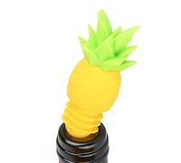Wine Stopper - Reusable Pineapple Shape Beverage Preservation, Funny Bottle Topper for Brandy Champagne Vodka Beer Soda Bar