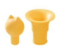 Wine Stopper, Silicone Bottle Sealer, 2.48x1.65 inches Cute Cat Head and Pouring Tool, Compact Design, Reusable Leakproof Lid for Wine, Champagne, Liquor, Oil, Soy Sauce, Beverage Preservation