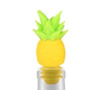 Wine Stopper, Silicone Wine Bottle Stopper, Reusable Pineapple Shape Beverage Preservation, Wines Stoppers Funny Bottle Topper For Brandy Champagne Vodka Beer Soda Bar