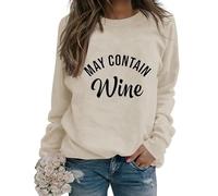 Wine Tasting Is My Favorite Sport Sweatshirt Womens Funny Drinking Long Sleeve Crewneck Graphic Pullover
