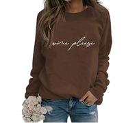 Wine Tasting Is My Favorite Sport Sweatshirt Womens Funny Wine Drinking Sweatshirt Long Sleeve Crewneck Graphic Pullover