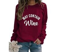 Wine Tasting Is My Favorite Sport Sweatshirt Womens Funny Wine Drinking Sweatshirt Long Sleeve Crewneck Graphic Pullover