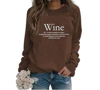 Wine Tasting Is My Favorite Sport Sweatshirt Womens Funny Wine Drinking Sweatshirt Long Sleeve Crewneck Graphic Pullover