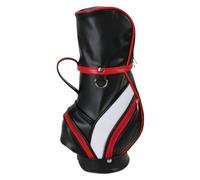 Wine Travel Bag, Waterproof Golf Wine Carrier, Portable PU Storage Pouch, 12.99x4.72x4.72 Inches, Ideal for Parties, Beach, Picnics, Outdoor Events, Bottle Protection