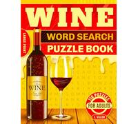 WINE WORD SEARCH PUZZLE BOOK
