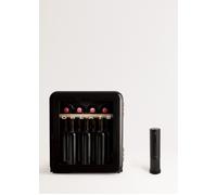 WINECOOLER RETRO - Vinoteca Eléctrica De Estilo Retro Para 12, 24, 45 O 76 Botellas Negro