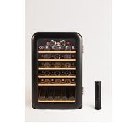 WINECOOLER RETRO - Vinoteca Eléctrica De Estilo Retro Para 12, 24, 45 O 76 Botellas Negro
