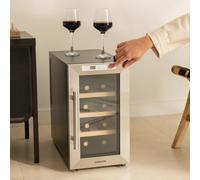 WINECOOLER WOOD S - Vinoteca De 8 Botellas Acero Inoxidable