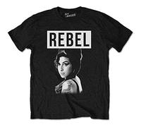 Winehouse Amy - T-Shirt # M Unisex Black # Rebel