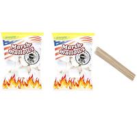 Winesfromspain Kit Nubes Barbacoa 2x300gr + Palillos bambú 25cm