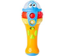 winfun - Cámara de Fotos Infantil, Cámara de Juguete, Juguete Musical, Cámara de Fotos con música y Luces, Mono saltarín, con 2 Pilas AAA (no Incluidas), 9 Meses (46688)
