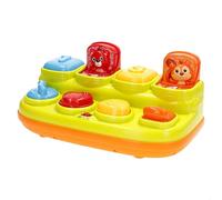 winfun Juego Interactivo Animales saltarines, 25x14x12 cm, Voz español e inglés, Educación bilingüe, Melodías y Sonidos, Estimulación sensorial, Juguetes educativos 6 años, Regalos para niños (47859)