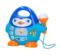 Winfun Karaoke pingüino, Con micrófono, Juguetes musicales, Sonidos y melodías, Para cantar, Infantil, Creatividad, Imaginación, Regalo, Para niños, Para bebés, + 18 meses (44754)
