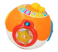 winfun, Pelota Musical con luz y Sonido, Bola con música, Animales Marinos, Pelotas sensoriales bebé, Juguetes estimulación temprana, Balón sonoro, Bolas para bebés, Regalos 6 Meses (47257)