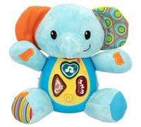 Winfun peluche elefante para bebés que habla con luces