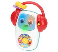 winfun Reproductor Musical portátil para bebés, 11x14 cm, Luz, Melodías Populares y clásicas, Juguete Interactivo Infantil, Asa ergonómica, Agarre fácil, Juguetes Musicales, +3 Meses (39373)
