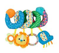 winfun - Sonajero espiral multisensorial, Estimulación temprana bebés, Juguete colgalte bebé, Juguetes recién nacidos, Accesorios para el carrito, + 3 meses (46305)