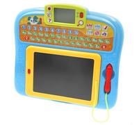 winfun Tablet interactiva Juguete, Bilingüe, Funciones de Aprendizaje, Números y Letras, Ortografía, Música, Juegos interactivos, Panel Dibujo extraíble, Español e inglés, +18 Meses (39372)