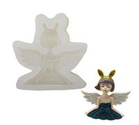 Wing Angel Princess Cake Mold Fondant Cake Food Grade Silicone Mould Baking Tools Sugar Chocolate Fondant Wing Angel Princess Silicone Molds