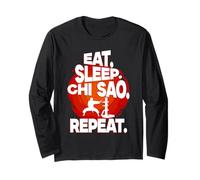 Wing Chun Artes Marciales Mixtas Eat Sleep Chi Sao Manga Larga