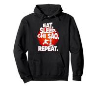 Wing Chun Artes Marciales Mixtas Eat Sleep Chi Sao Sudadera con Capucha