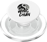 Wing Chun Entrenamiento Luchador Entrenamiento Artes Marciales PopSockets PopGrip para MagSafe