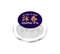 Wing Chun Kung Fu Caligrafía de Artes Marciales Chinas PopSockets PopGrip para MagSafe