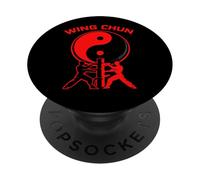 Wing Chun Kung-Fu Yin Yang PopSockets PopGrip Adhesivo