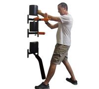 Wing Chun - Muñeco de pared para entrenamiento de kung fu, artes marciales, diana de madera, sustituto de brazo de resorte, tai chi