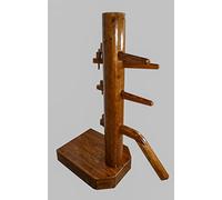 Wing Chun Wooden Dummy Closed Base (01 Walnut)