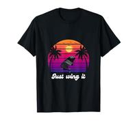 Wing Foil Surfer - Just Wing it Camiseta