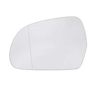 Wing Mirror Glass Para A3/S3 8P A4/S4 B8 A4 Para Allroad/Para Quattro A5/S5 A6/S6 C6 Espejo retrovisor lateral calefactado izquierdo/derecho Cristal de espejo(White (L))
