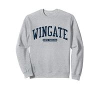 Wingate North Carolina NC College University Style Azul Sudadera