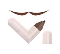 Winged Eye Stamp Pen, 2 Tip Waterproof Eyeliner Stencil, Quick Drying Makeup Tool for Women, Easy Wing Punch to Beginners and Professional Lightweight and Compact Daily Use