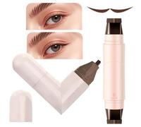 Winged Eyeliner Stamp - Makeup Eye Tool, Ended Pen | Smudgeproof Long Lasting Cosmetic Beauty Supply, Professional Precision Waterproof Wing Stamp Stencil With Smooth Creamy Gel Applicator