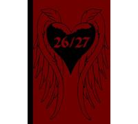 Winged Heart 2026/2027 A5 Week To View Hardback Academic Diary With Weekly Affirmations: Gothic Student Mid Year School Planner With Timetable