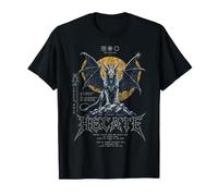 Winged Hellhound Mythology Occult Urban Streetwear Metal Y2K Camiseta
