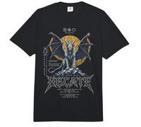Winged Hellhound Mythology Occult Urban Streetwear Metal Y2K Comfort Colors Adult Heavyweight T-Shirt
