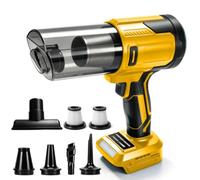 WingFly Aspiradora de mano inalámbrica compatible con batería Dewalt de 18 V, 20 V