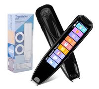 WingFly Lápiz lector de escaneo, dispositivo traductor de 142 idiomas, lector de bolígrafo digital OCR, soporta traducción de voz y escaneo a texto, bolígrafo traductor de voz inteligente para