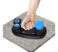 WingFly Ventosa Eléctrica 26 cm con Batería, 2 motores, LCD, max 300 kg Elevador vacío para Azulejos, mármol, vidrio, Ventanas Ventosa potente profesional para colocación de baldosas