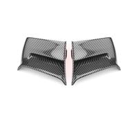 Winglet aerodinámico para CBR650R 2024-2025 Pantalla de lámpara Delantera de Motocicleta ala Lateral Aerodinámica Fija(ABS Carbon)