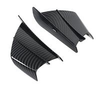 Winglet de Motocicleta, Alerón Aerodinámico ABS de Fibra de Carbono Universal con Deflectores de Aire Laterales Adhesivos Winglets de Carenado de Motocicleta para Yamaha YZF R3 R25 Z400 NINJa 400 CBR