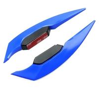 Winglet De Motocicleta para Forza MT 07 Alerones Laterales Motocicleta Pegatinas Deflectores Viento(Blue)