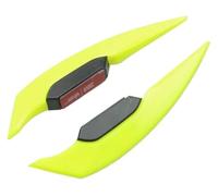 Winglet De Motocicleta para Forza MT 07 Alerones Laterales Motocicleta Pegatinas Deflectores Viento(Yellow)