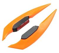 Winglet De Motocicleta para Forza MT 07 Alerones Laterales Motocicleta Pegatinas para Alerones Deflectores Aire(Orange)