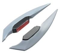 Winglet De Motocicleta para Forza MT 07 Alerones Laterales Motocicleta Pegatinas para Alerones Deflectores Aire(Gray)