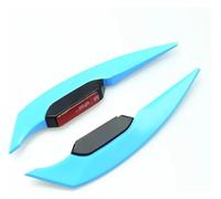 Winglet De Motocicleta para Forza MT 07 Alerones Laterales Motocicleta Pegatinas para Alerones Deflectores Aire(Light Blue)