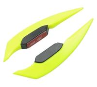 Winglet De Motocicleta para Forza MT 07 Alerones Laterales Motocicleta Pegatinas para Alerones Deflectores Aire(Yellow)
